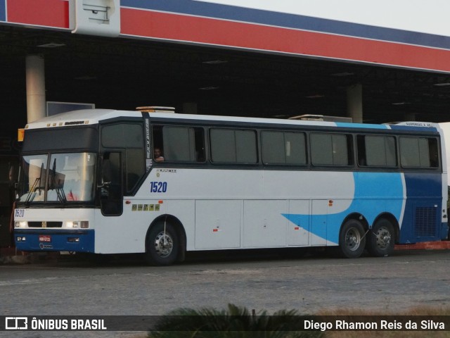 Ônibus Particulares 1520 na cidade de Sobrado, Paraíba, Brasil, por Diego Rhamon Reis da Silva. ID da foto: 6285764.