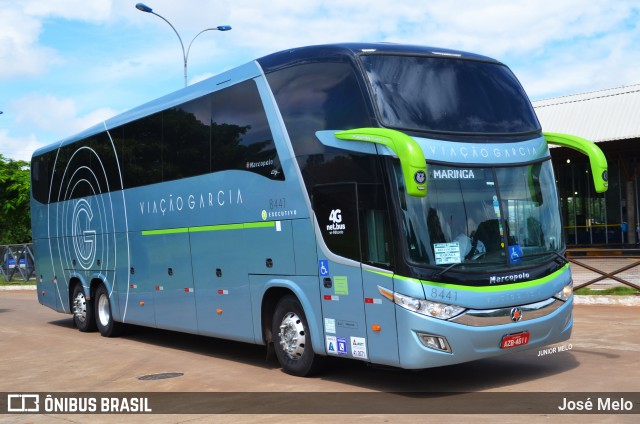 Viação Garcia 8441 na cidade de Maringá, Paraná, Brasil, por José Melo. ID da foto: 6285641.