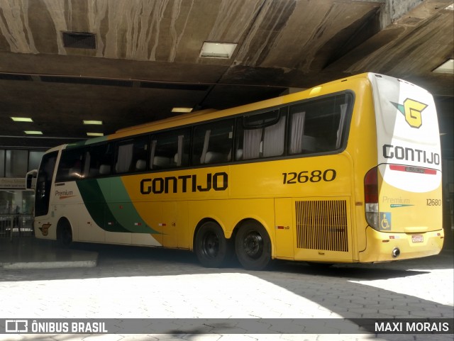 Empresa Gontijo de Transportes 12680 na cidade de Belo Horizonte, Minas Gerais, Brasil, por MAXI MORAIS. ID da foto: 6284630.