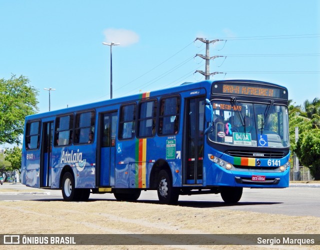 Viação Atalaia Transportes 6141 na cidade de Aracaju, Sergipe, Brasil, por Sergio Marques . Número da foto: #6285433.