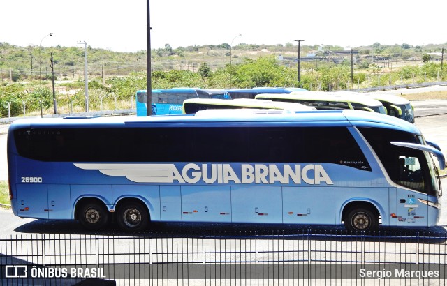 Viação Águia Branca 26900 na cidade de Aracaju, Sergipe, Brasil, por Sergio Marques . Número da foto: #6285413.