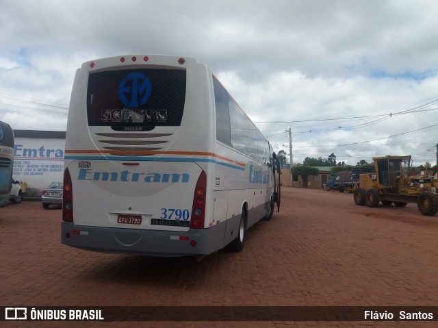 Emtram 3790 na cidade de Barra da Estiva, Bahia, Brasil, por Flávio  Santos. Número da foto: #6286304.