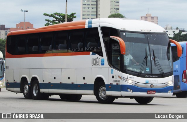 Expresso União 10273 na cidade de Goiânia, Goiás, Brasil, por Lucas Borges . ID da foto: 6286895.