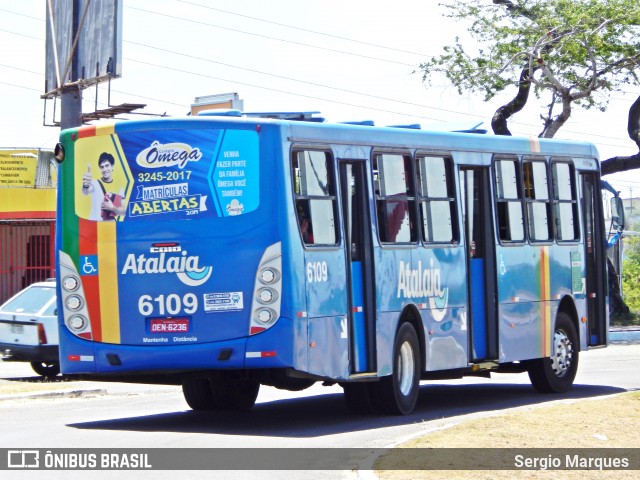 Viação Atalaia Transportes 6109 na cidade de Aracaju, Sergipe, Brasil, por Sergio Marques . ID da foto: 6287095.