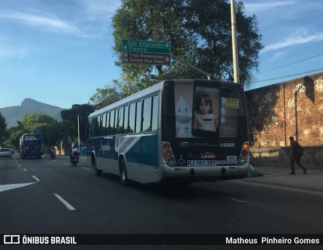 Auto Ônibus Fagundes RJ 101.397 na cidade de Brasil, por Matheus  Pinheiro Gomes. ID da foto: 6286397.