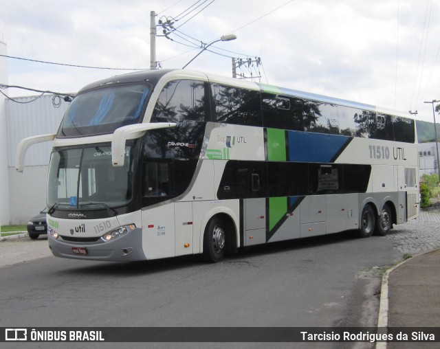 UTIL - União Transporte Interestadual de Luxo 11510 na cidade de Juiz de Fora, Minas Gerais, Brasil, por Tarcisio Rodrigues da Silva. ID da foto: 6287922.