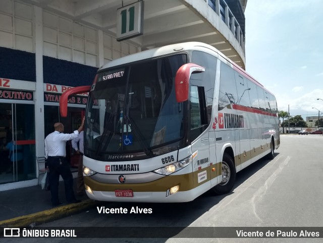 Expresso Itamarati 6606 na cidade de Aparecida, São Paulo, Brasil, por Vicente de Paulo Alves. Número da foto: #6286947.