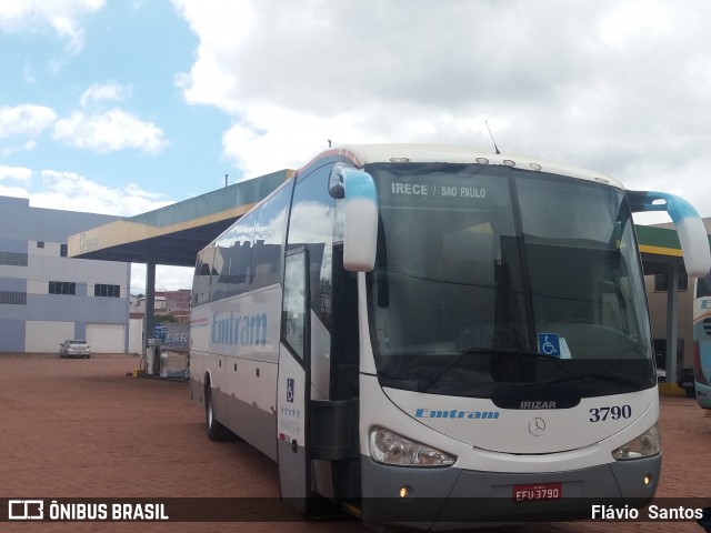 Emtram 3790 na cidade de Barra da Estiva, Bahia, Brasil, por Flávio  Santos. Número da foto: #6287660.
