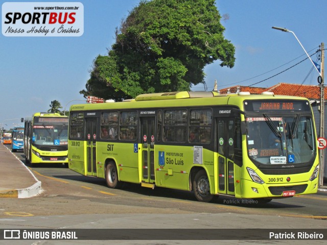 Viação Abreu 300.912 na cidade de São Luís, Maranhão, Brasil, por Patrick Ribeiro. ID da foto: 6286818.