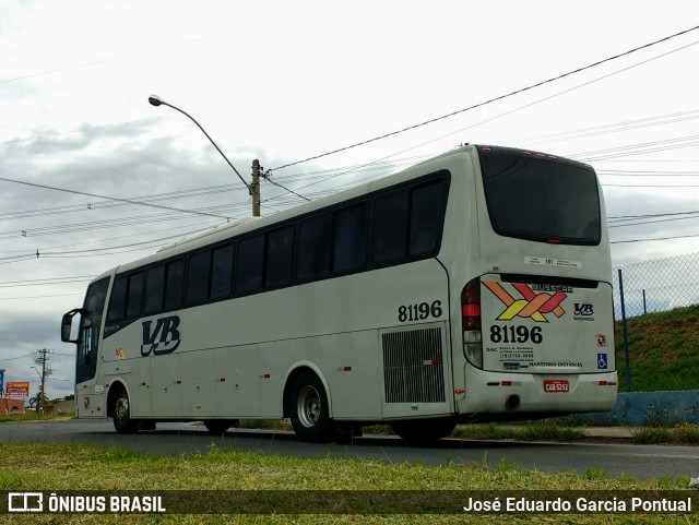 VB Transportes e Turismo 81196 na cidade de Monte Mor, São Paulo, Brasil, por José Eduardo Garcia Pontual. ID da foto: 6286411.