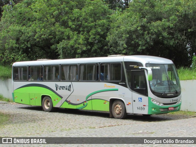 Turin Transportes 1450 na cidade de Ouro Preto, Minas Gerais, Brasil, por Douglas Célio Brandao. Número da foto: #6286967.