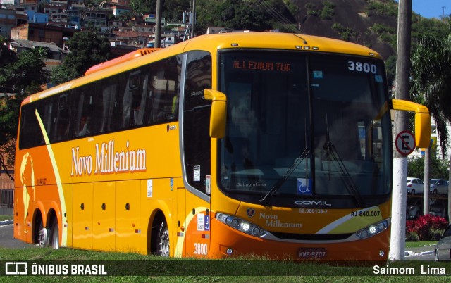 Novo Millenium Turismo 3800 na cidade de Vitória, Espírito Santo, Brasil, por Saimom  Lima. Número da foto: #6286957.