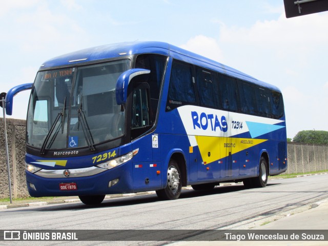 RodeRotas - Rotas de Viação do Triângulo 72314 na cidade de São Paulo, São Paulo, Brasil, por Tiago Wenceslau de Souza. Número da foto: #6286808.