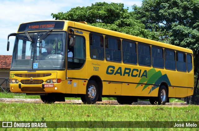 Viação Garcia 7537 na cidade de Maringá, Paraná, Brasil, por José Melo. Número da foto: #6288593.