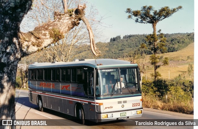 Expresso de Prata 22213 na cidade de Caxias do Sul, Rio Grande do Sul, Brasil, por Tarcisio Rodrigues da Silva. Número da foto: #6286854.