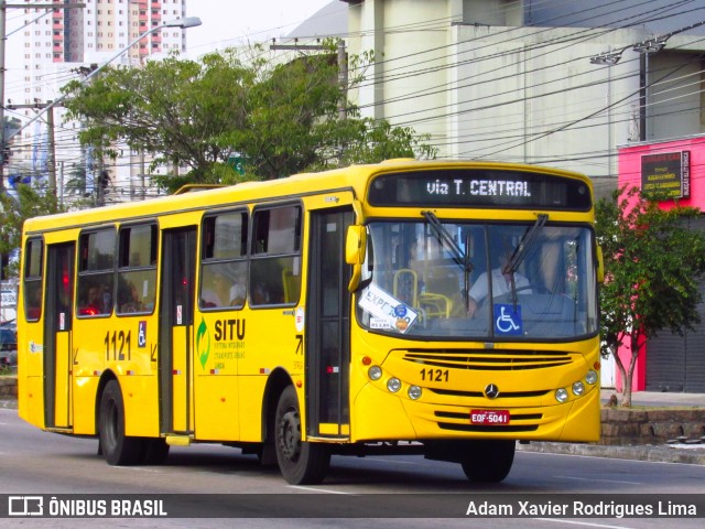 Viação Leme 1121 na cidade de Jundiaí, São Paulo, Brasil, por Adam Xavier Rodrigues Lima. ID da foto: 6289788.