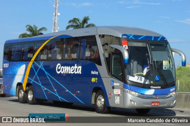 Viação Cometa 15137 na cidade de Itaboraí, Rio de Janeiro, Brasil, por Marcelo Candido de Oliveira. Número da foto: #6289848.