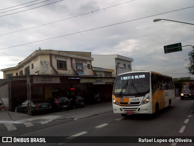 Transunião Transportes 3 6218 na cidade de São Paulo, São Paulo, Brasil, por Rafael Lopes de Oliveira. Número da foto: #6288701.