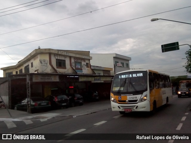 Transunião Transportes 3 6218 na cidade de São Paulo, São Paulo, Brasil, por Rafael Lopes de Oliveira. ID da foto: 6288701.