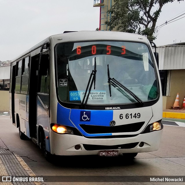 Transwolff Transportes e Turismo 6 6149 na cidade de São Paulo, São Paulo, Brasil, por Michel Nowacki. Número da foto: #6288674.