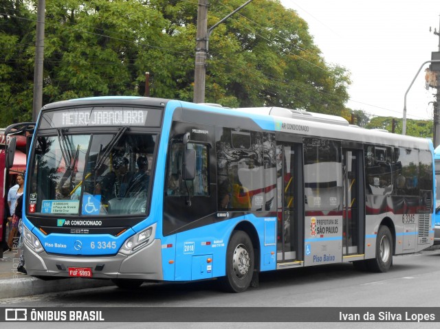 Viação Paratodos > São Jorge > Metropolitana São Paulo > Mobibrasil 6 3345 na cidade de Brasil, por Ivan da Silva Lopes. Número da foto: #6290258.