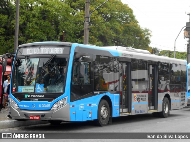 Viação Paratodos > São Jorge > Metropolitana São Paulo > Mobibrasil 6 3345 na cidade de Brasil, por Ivan da Silva Lopes. ID da foto: 6290258.