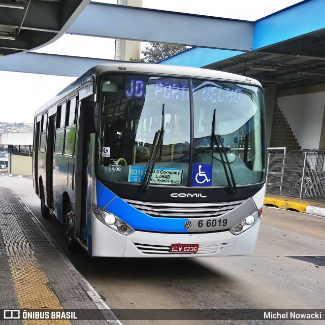 Transwolff Transportes e Turismo 6 6019 na cidade de São Paulo, São Paulo, Brasil, por Michel Nowacki. ID da foto: 6288634.