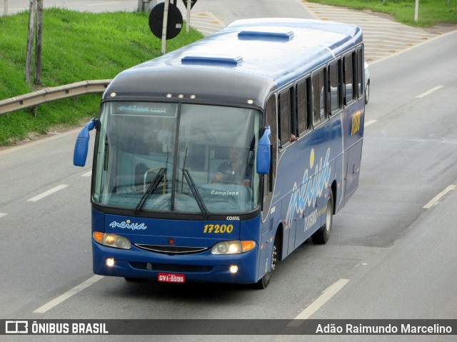 Nogueira e Neiva Turismo 17200 na cidade de Belo Horizonte, Minas Gerais, Brasil, por Adão Raimundo Marcelino. Número da foto: #6292696.
