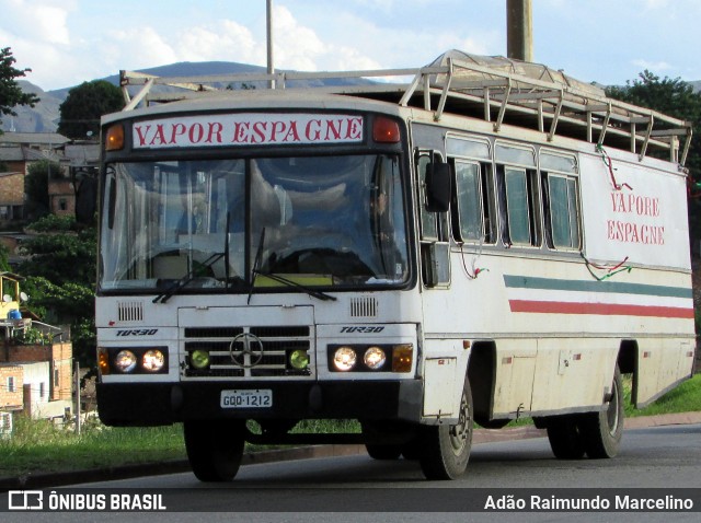 Ônibus Particulares 1212 na cidade de Belo Horizonte, Minas Gerais, Brasil, por Adão Raimundo Marcelino. ID da foto: 6292831.