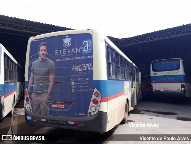 Viação Cota - Cota Transportes 101 na cidade de Matozinhos, Minas Gerais, Brasil, por Vicente de Paulo Alves. ID da foto: 6290929.