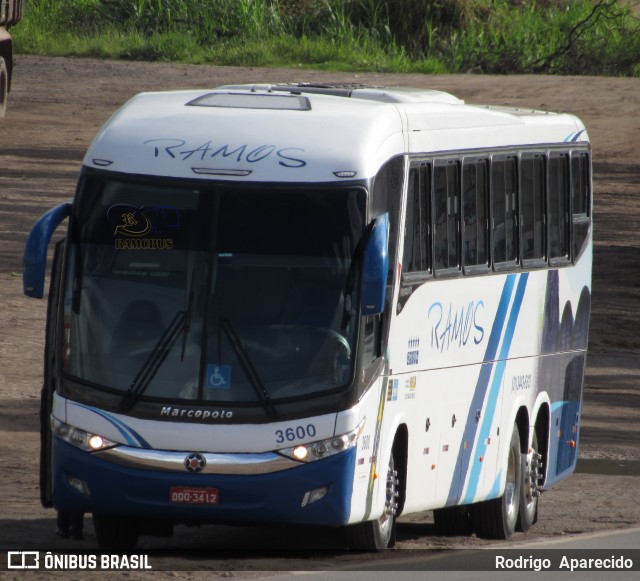 Ramos Turismo 3600 na cidade de Conselheiro Lafaiete, Minas Gerais, Brasil, por Rodrigo  Aparecido. ID da foto: 6292801.