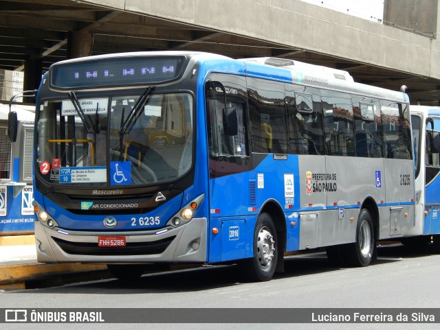 Transcooper > Norte Buss 2 6235 na cidade de Brasil, por Luciano Ferreira da Silva. ID da foto: 6292101.