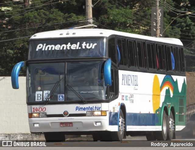 Pimentel Turismo 1400 na cidade de Conselheiro Lafaiete, Minas Gerais, Brasil, por Rodrigo  Aparecido. ID da foto: 6292776.