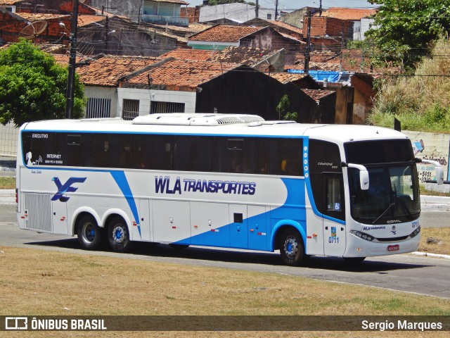WLA Transportes 0711 na cidade de Aracaju, Sergipe, Brasil, por Sergio Marques . Número da foto: #6293975.
