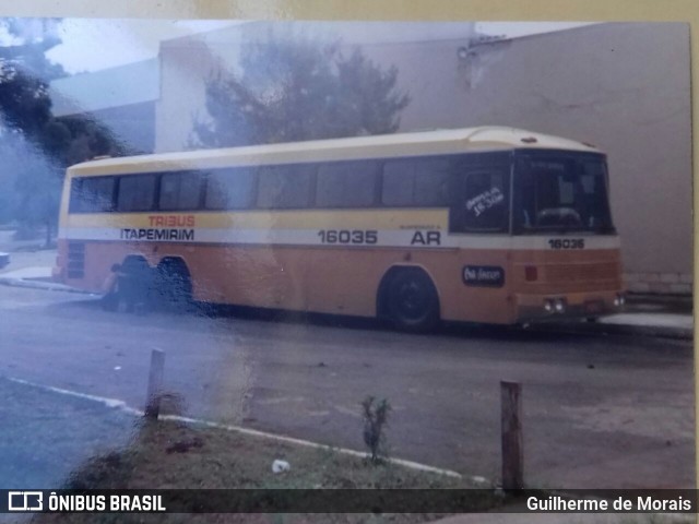 Viação Itapemirim 16035 na cidade de Brasil, por Guilherme de Morais. Número da foto: #6294753.