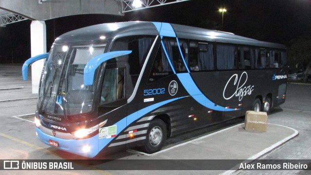 Empresa de Ônibus Nossa Senhora da Penha 52002 na cidade de Taubaté, São Paulo, Brasil, por Alex Ramos Ribeiro. ID da foto: 6295048.