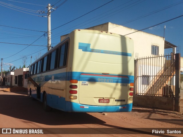 Viação Novo Horizonte 902411 na cidade de Barra da Estiva, Bahia, Brasil, por Flávio  Santos. ID da foto: 6295184.