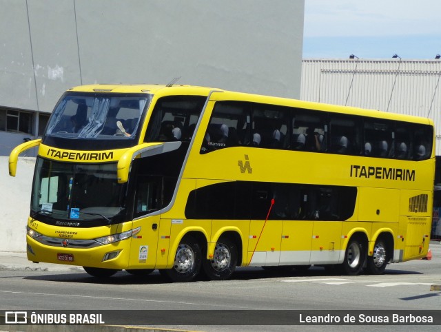 Viação Itapemirim 11413 na cidade de Rio de Janeiro, Rio de Janeiro, Brasil, por Leandro de Sousa Barbosa. ID da foto: 6293599.