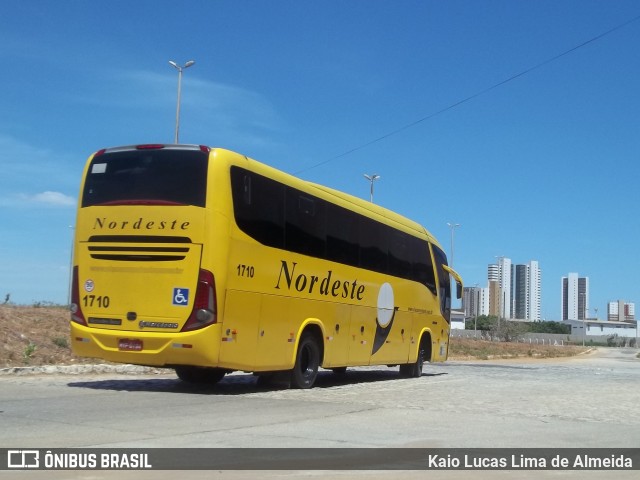 Viação Nordeste 1710 na cidade de Mossoró, Rio Grande do Norte, Brasil, por Kaio Lucas Lima de Almeida. Número da foto: #6294682.
