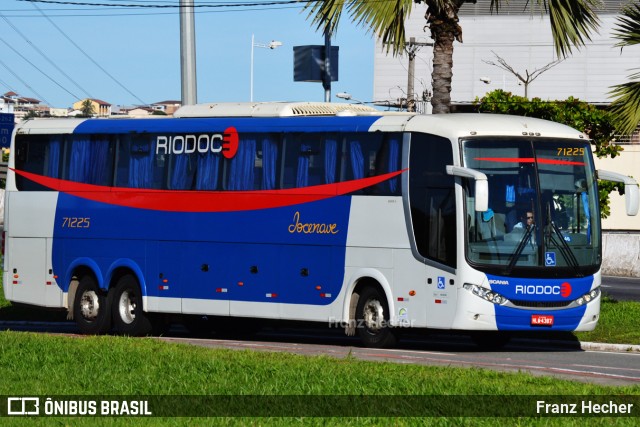 Viação Riodoce 71225 na cidade de Vitória, Espírito Santo, Brasil, por Franz Hecher. ID da foto: 6260587.