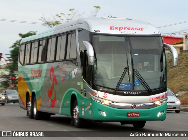 Expressa Turismo 55420 na cidade de Belo Horizonte, Minas Gerais, Brasil, por Adão Raimundo Marcelino. ID da foto: 6260680.