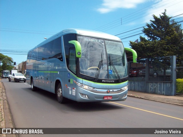 Viação Garcia 7188 na cidade de Apucarana, Paraná, Brasil, por Josino Vieira. Número da foto: #6258466.