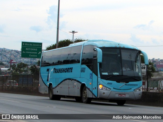 Transnorte - Transporte e Turismo Norte de Minas 48400 na cidade de Belo Horizonte, Minas Gerais, Brasil, por Adão Raimundo Marcelino. ID da foto: 6260723.