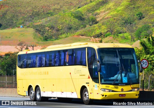 Viação Itapemirim 8881 na cidade de Aparecida, São Paulo, Brasil, por Ricardo Silva Monteiro. Número da foto: #6259957.