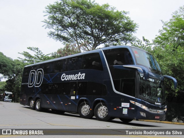 Viação Cometa 14301 na cidade de São Paulo, São Paulo, Brasil, por Tarcisio Rodrigues da Silva. ID da foto: 6297245.