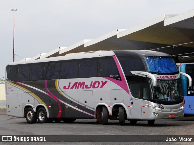 Viação Jam Joy 8614 na cidade de Teresina, Piauí, Brasil, por João Victor. ID da foto: 6296997.