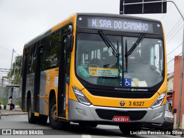 Transunião Transportes 3 6327 na cidade de Brasil, por Luciano Ferreira da Silva. ID da foto: 6296897.