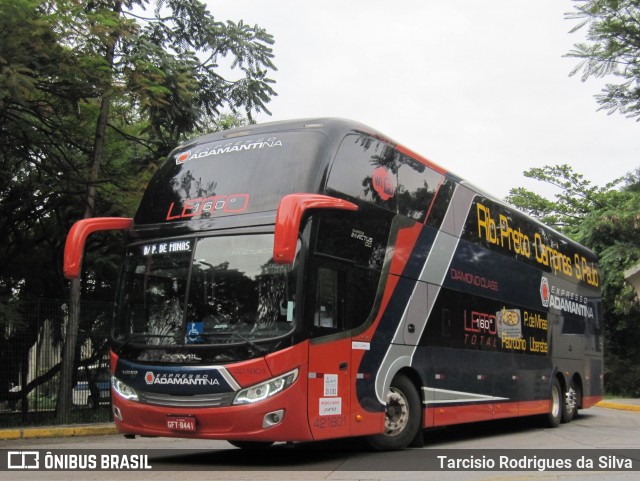 Expresso Adamantina 421801 na cidade de São Paulo, São Paulo, Brasil, por Tarcisio Rodrigues da Silva. Número da foto: #6297194.