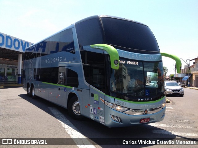 Viação Garcia 8641 na cidade de Osvaldo Cruz, São Paulo, Brasil, por Carlos Vinicius Estevão Menezes. ID da foto: 6295729.