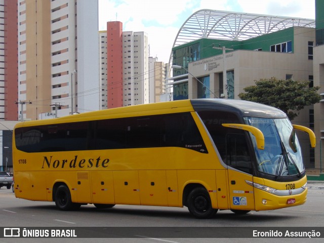 Viação Nordeste 1708 na cidade de Fortaleza, Ceará, Brasil, por Eronildo Assunção. Número da foto: #6295247.